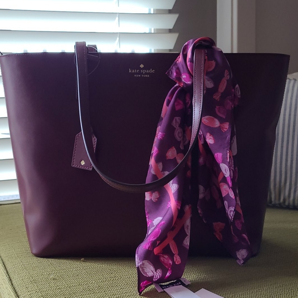 NWT Kate Spade New York Cherrywood Janie Tote